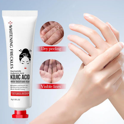 Sadoer Kojic Acid Hand Cream — Whitening, Brightening & Deep Hydration | All Skin Types