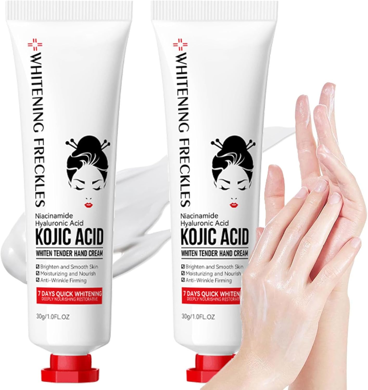Sadoer Kojic Acid Hand Cream — Whitening, Brightening & Deep Hydration | All Skin Types