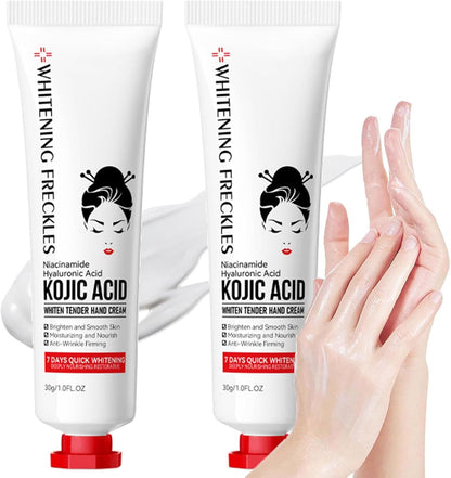 Sadoer Kojic Acid Hand Cream — Whitening, Brightening & Deep Hydration | All Skin Types