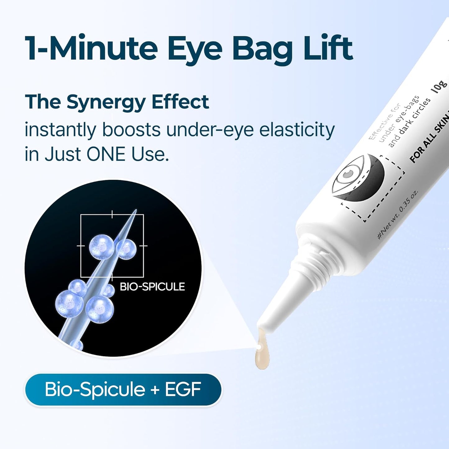 Dr.Melaxin Eyephalt Eye Bag Cream — Dark Circles, Puffiness & Fine Lines | EGF + Niacinamide + Ceramide