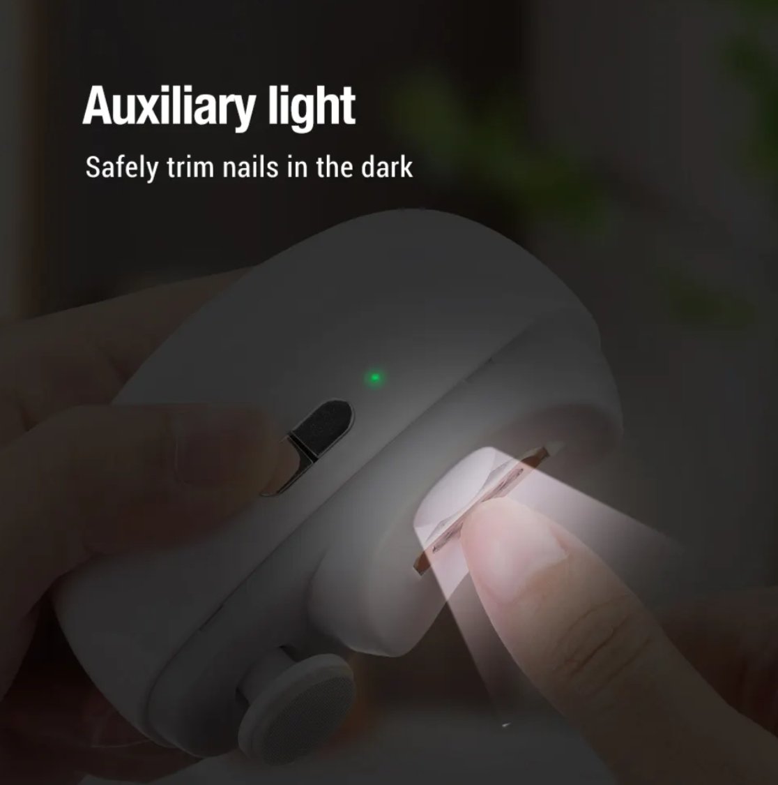 Electric Nail Grinder – Portable Manicure & Pedicure Tool 💅✨
