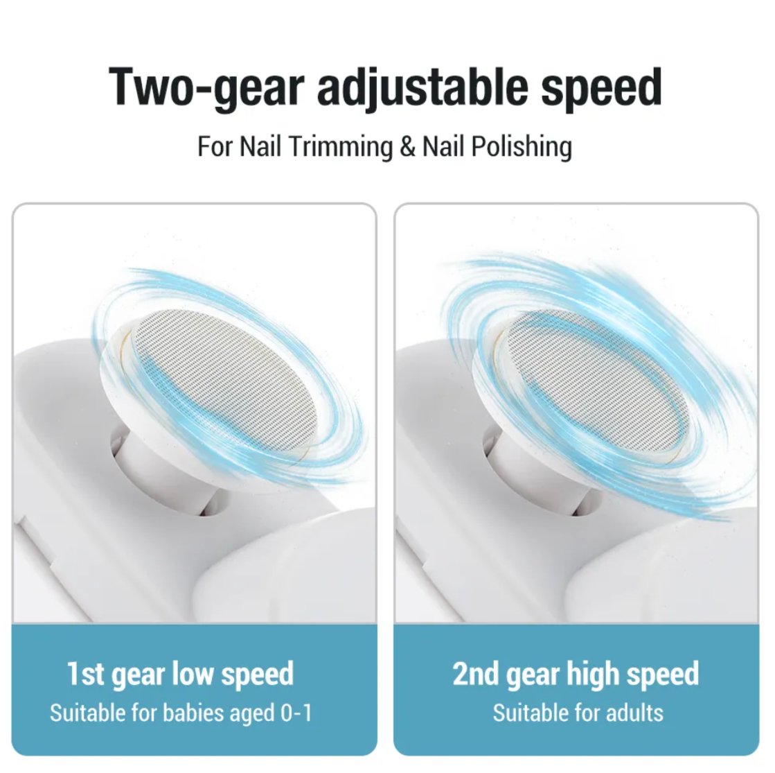 Electric Nail Grinder – Portable Manicure & Pedicure Tool 💅✨