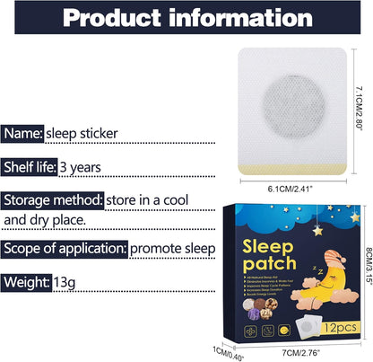 Natural Sleep Patches — Deep Rest Navel Sticker for Adults & Kids