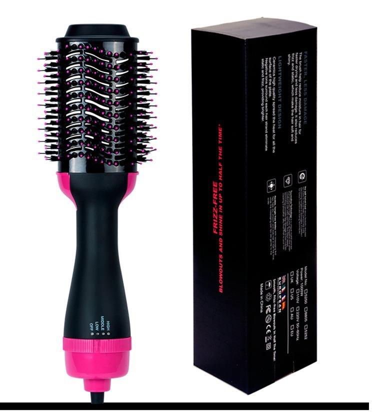 One step hair dryer brush product packaging for UAE customers