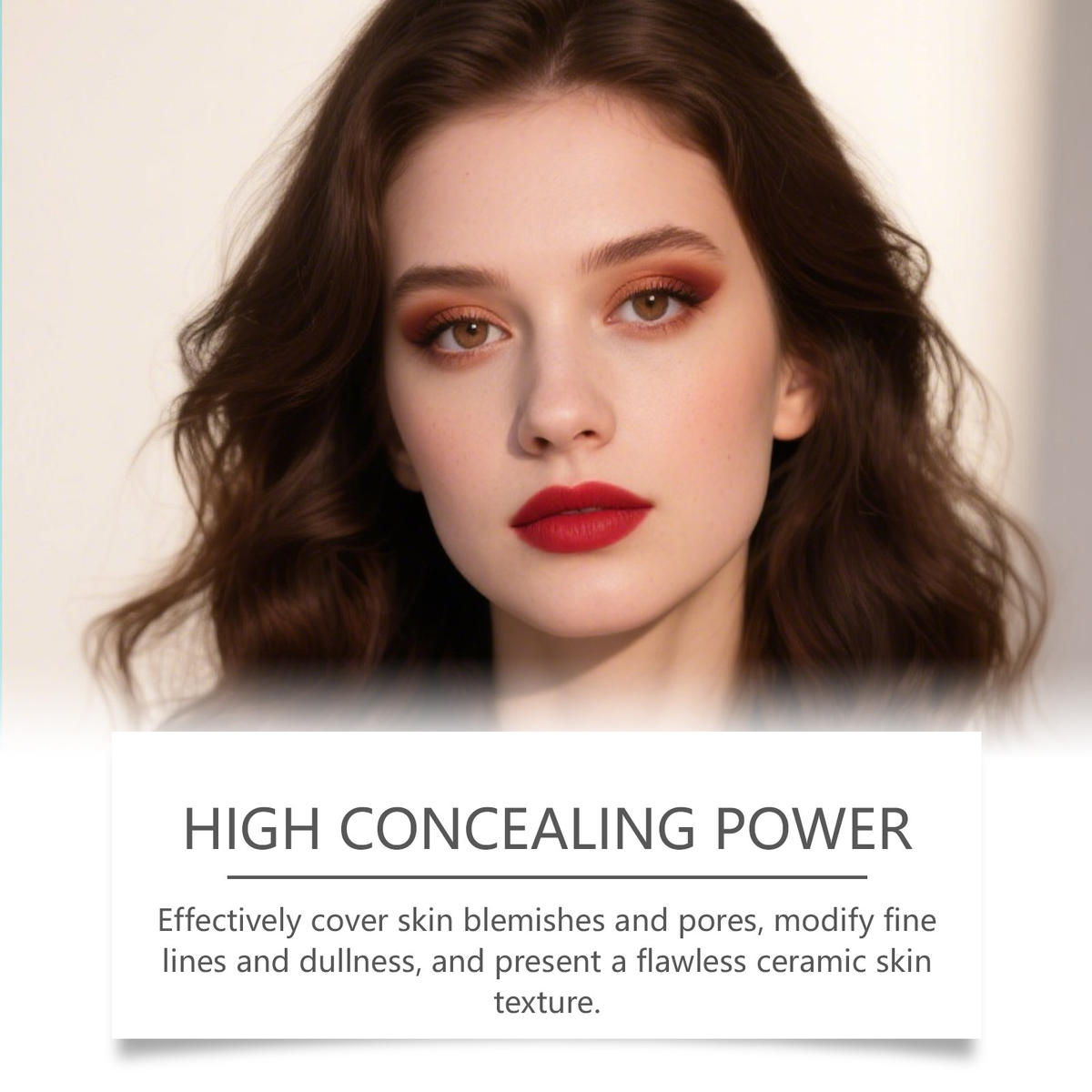 Korean color changing foundation stick for natural skin tone
